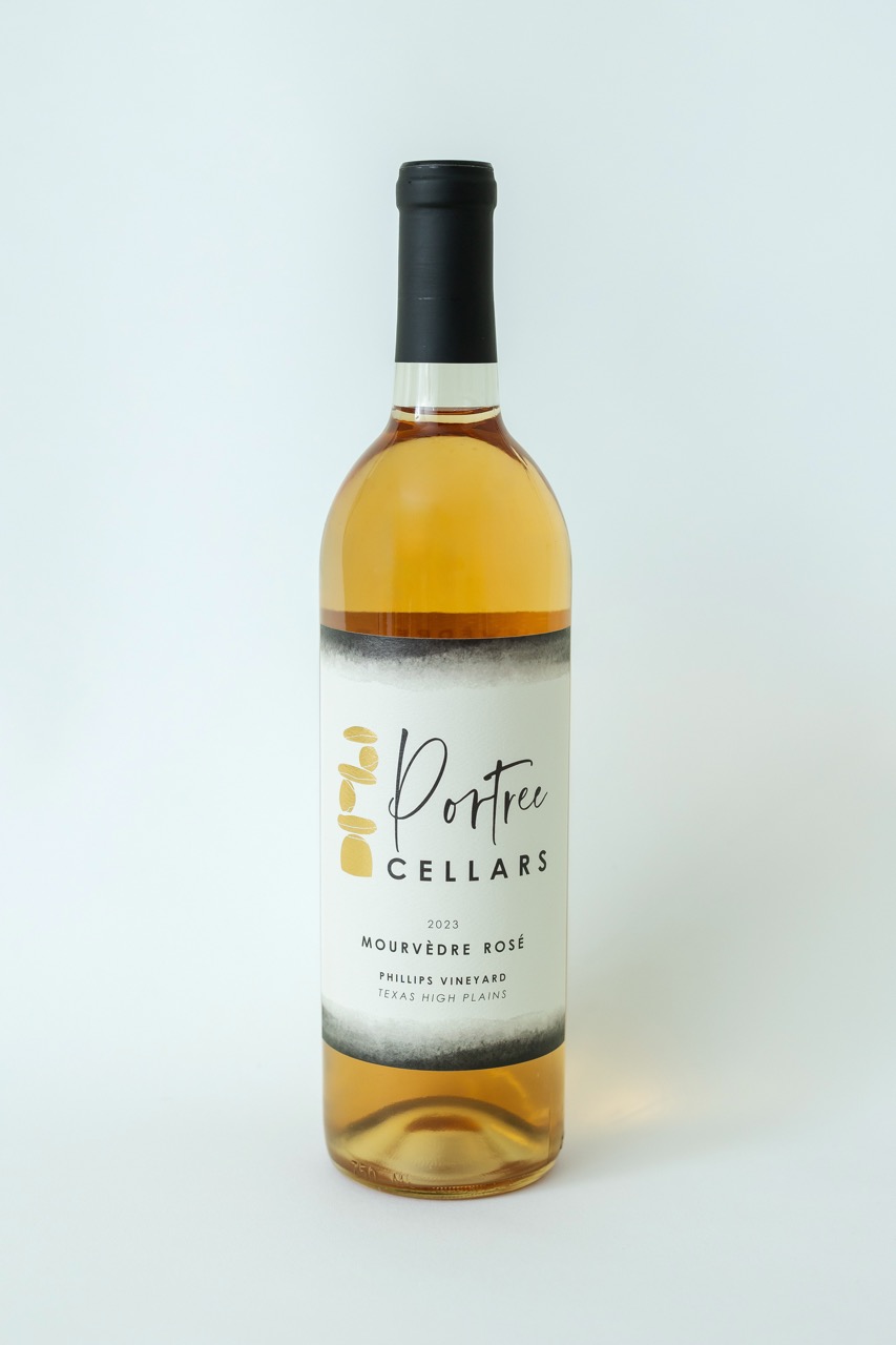 Portree Cellars – 2023 Mourvèdre Rosé front label