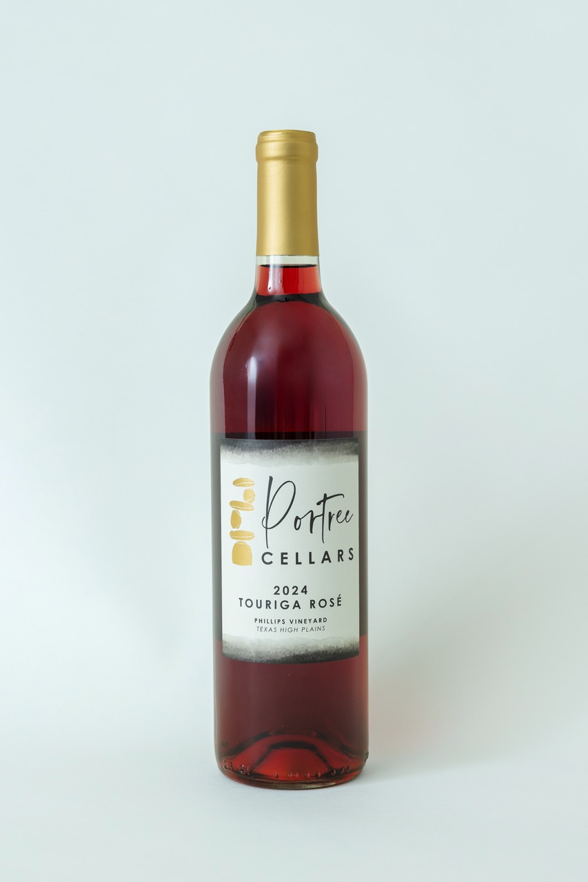 Portree Cellars – 2024 Touriga Rosé front label